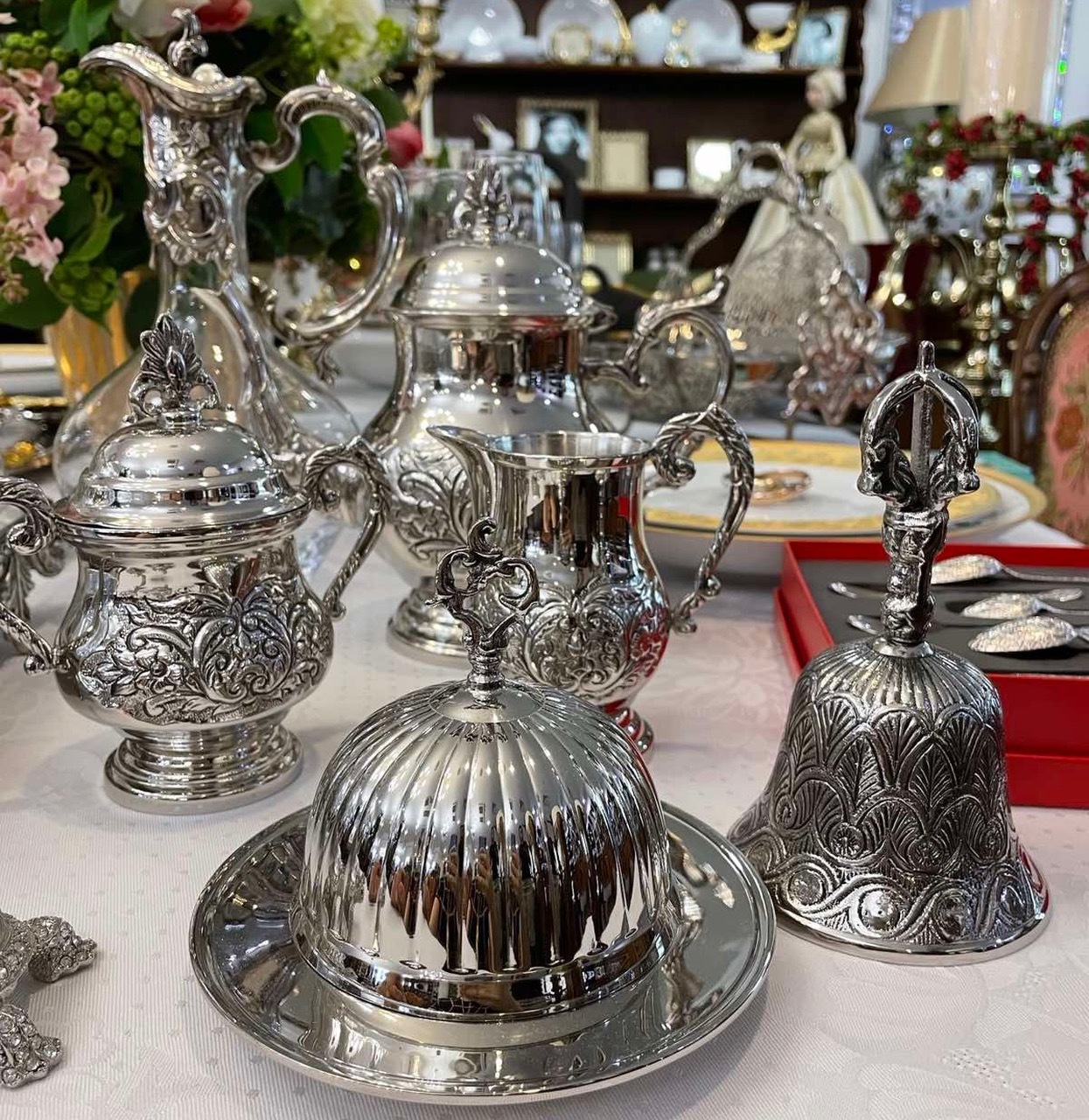 Маслёнка латунь 1