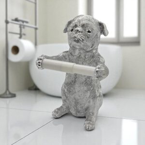 Держатель для туалетной бумаги  Мопс, 31 см
