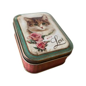 Коробка жестяная Котёнок 3