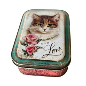 Коробка жестяная Котёнок 4
