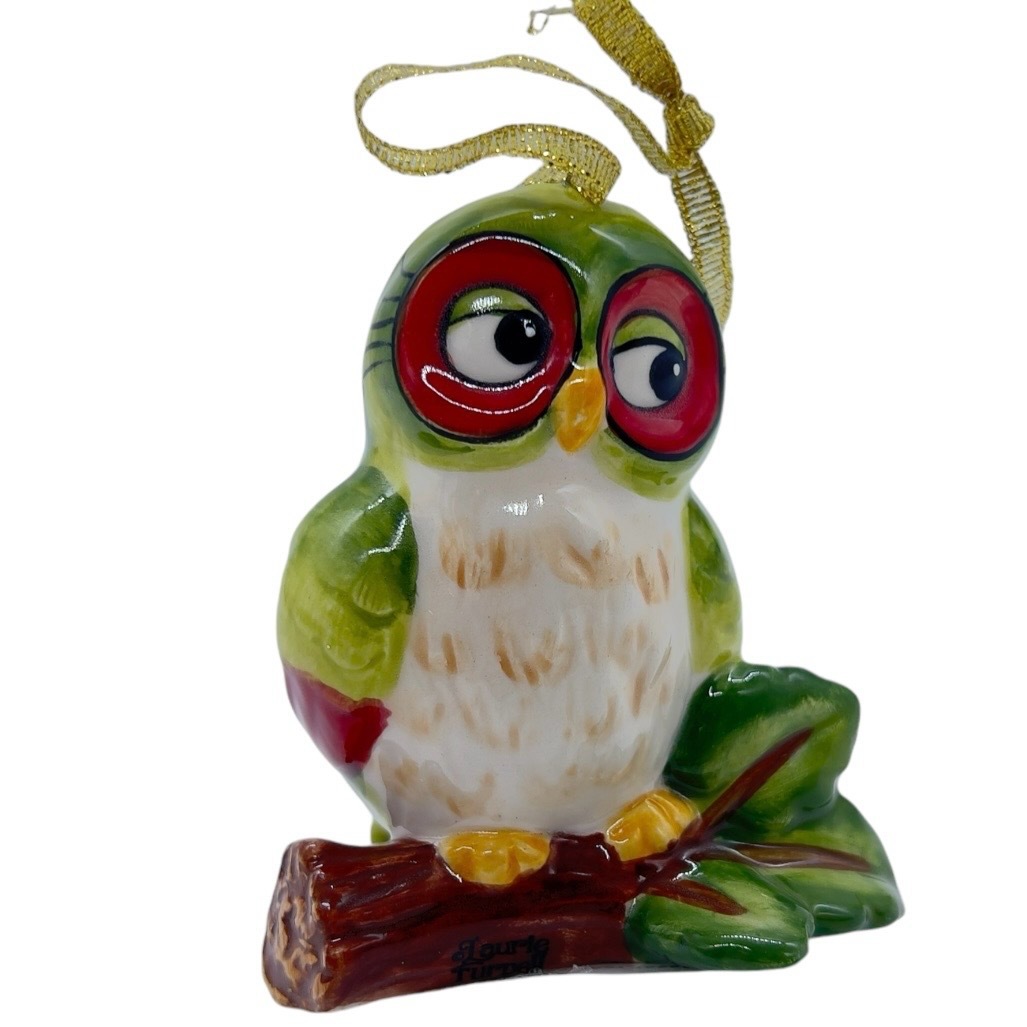 Игрушка Сова на веточке 1