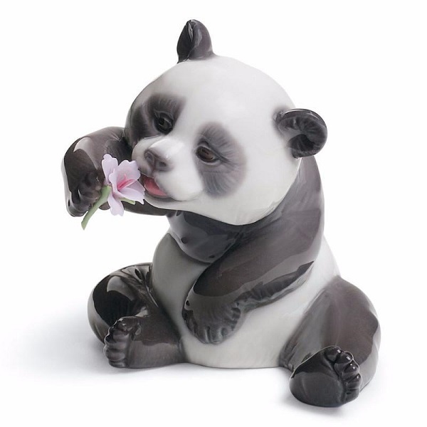 Счастливая панда Lladro 2