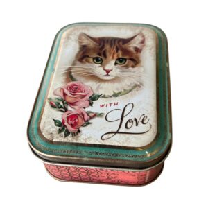 Коробка жестяная Котёнок 4