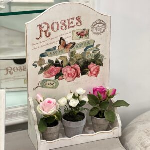 Полка с розами 27х36 см