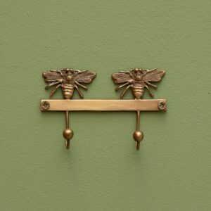 Двойной крючок пчёлы, 10 см 3